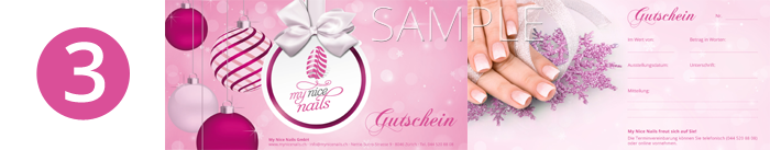 My Nice Nails voucher, design 3